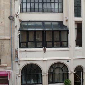 Etat existant d'un atelier néo-gothique Paris XVIème
